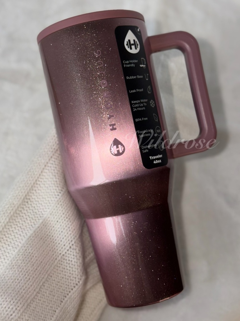 🩷 HydroJug 40oz Traveler, Pink DREAM 🩷